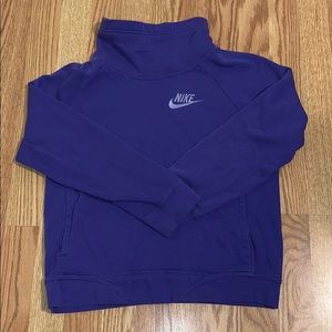 purple nike hoodie